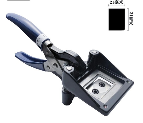 中国 21x31mm Hand Photo Cutter Puncher Card Cutting Machine Aluminium Alloy サプライヤー