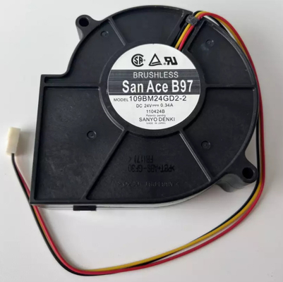 中国 富士ファン（フロンティア550/570/LP 5500/5700のminilabのための9.7x9.3x9.3cm） 24V/0.34A F607 119C1058389 119C1058389C サプライヤー