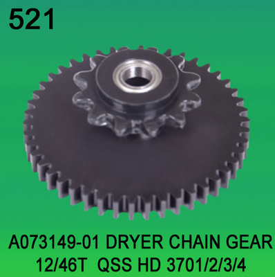 中国 A073149 01ドライヤーのチェーン ギヤ歯NORITSU HD Qss3701 3702のための12 46 3703 3704 31 32 Minilab サプライヤー