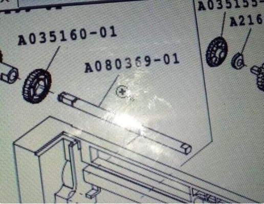 中国 A080369 Noritsu Minilabの予備品シャフト サプライヤー