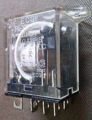 中国 ECGのリレーRLY2343F DPDT 10AMPSコイル24 VDC NORITSU MINILAB サプライヤー