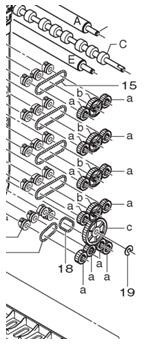 中国 A388D1060242C Springの張力550 minilab中国製 サプライヤー