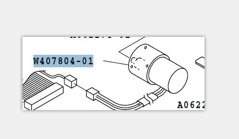 中国 W412667-01 Noritsu Minilabの予備品モーター単位 サプライヤー