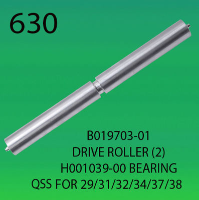 中国 B019703 B019703-01-DRIVER ROLLER (2)-H001039-00-BEARING-FOR-NORITSU-2901-3101-3201-3401-3701-3801-Minilab コンベヤーベルトロール サプライヤー