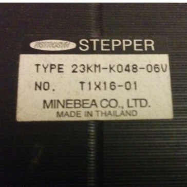 NORITSUのステッピング モーターI0123063 MINEBEA 23KM-K048-06V T1X16-01 MINILABは使用した サプライヤー