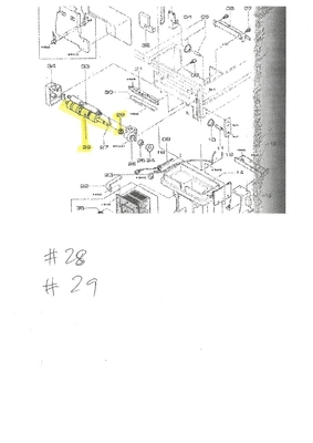 富士232B Minilabのフィルム プロセッサの部品334G03204および322G03111 サプライヤー