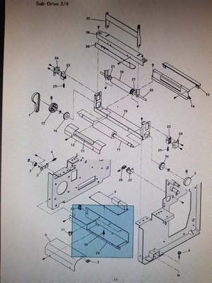 使用される287071200 Konica Minilabの予備品板 サプライヤー
