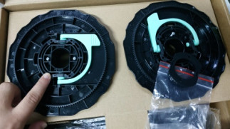 富士DE100乾燥したMinilabのインクジェット機械のための新式の紡錘の単位のペーパー ロール サプライヤー