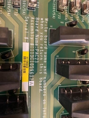 富士のフロンティア550 570働くLP5700プリンターからのMinilabの予備品PAC23 PCB 113C1059637 113C1059637A サプライヤー