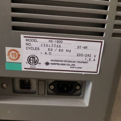 使用済み ノリツー HS‐1800 デジタルミニラボプリンター,スタンドアローンシステム, 120AFC‐II & 135AFC‐II フィルムキャリア,EZコントローラ & コンピュータホスト サプライヤー