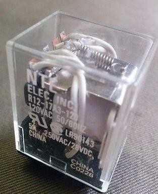 NTEはR12-17A3-120 120 VAC 5 AMP R1217A3120 NORITSU MINILABを中継で送る サプライヤー