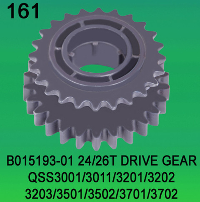 B015193-01 DRIVE GEAR TEETH-24/26 FOR NORITSU qss3001,3011,3201,3202,3203,3501,3502,3701,3702のminilab サプライヤー