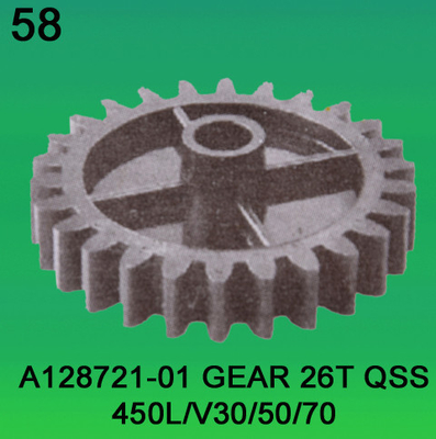 A128721-01 GEAR TEETH-26 FOR NORITSU qsf450L、V30、V50のV100 minilab サプライヤー
