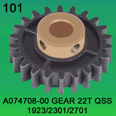 A074708 00 NORITSU Qss1923 2301 2701本の3201本の3701本のMinilabの予備品ギヤ歯22 サプライヤー