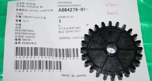 Noritsu Minilabの予備品ギヤA084278 A084278 01 サプライヤー