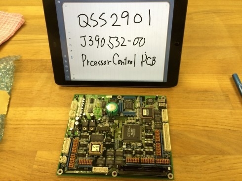 J390532 / Noritsuのkoki QSS29シリーズminilabのためのJ390532-00プロセッサ制御PCB サプライヤー