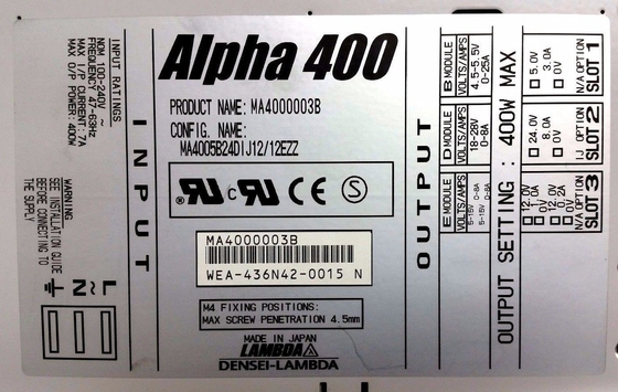 125G03703富士FRONTIER FP 363 563 Minilab DC POWER SUPPLY ALPHA 400 サプライヤー