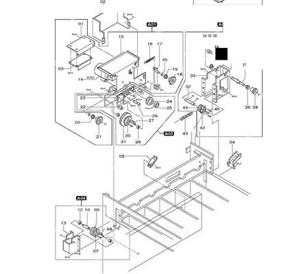349F0678F 349F0678富士350 370 355 Minilab Large Size Expulsion Section Plate Rack Side サプライヤー