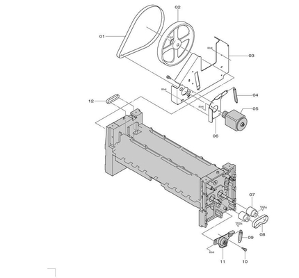 富士Frontier 500 550 DIGITAL Minilab Spare Part BELT FLAT 323D1057346 06 サプライヤー