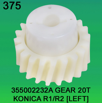 355002232A / 3550 02232A GEAR TEETH-20 （LEFT） FOR KONICA R1のR2 minilab サプライヤー