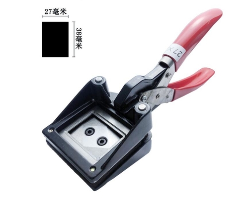 手動Metal Handle Passport Photo Cutter Punch 27mm x 38mm ID Photo Cutter サプライヤー