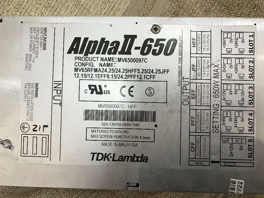 電源DENSEI LAMBDAのアルファ650の富士のフロンティア550/570/590のMinilabの予備品 サプライヤー