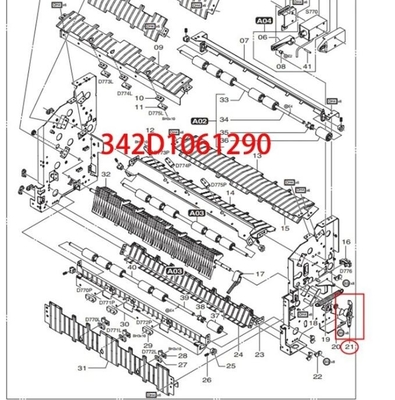フロンティアFUJI550/570 Minilabの予備品ブラケット342D1061290 サプライヤー